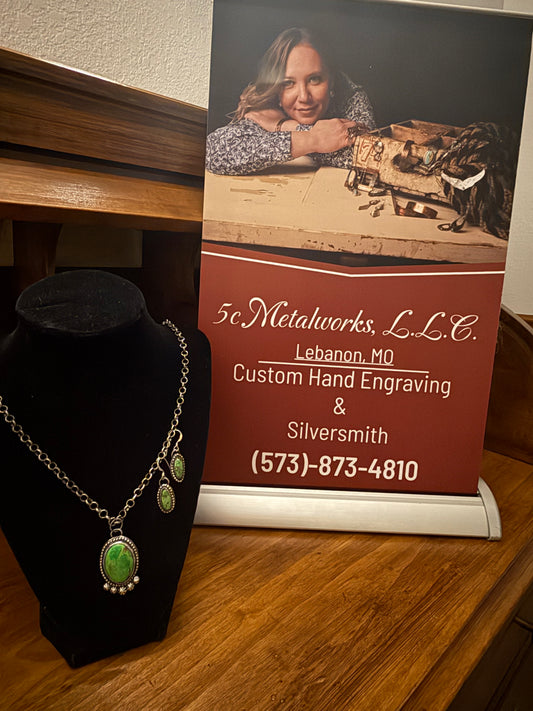 Green Mojave and Sterling Set