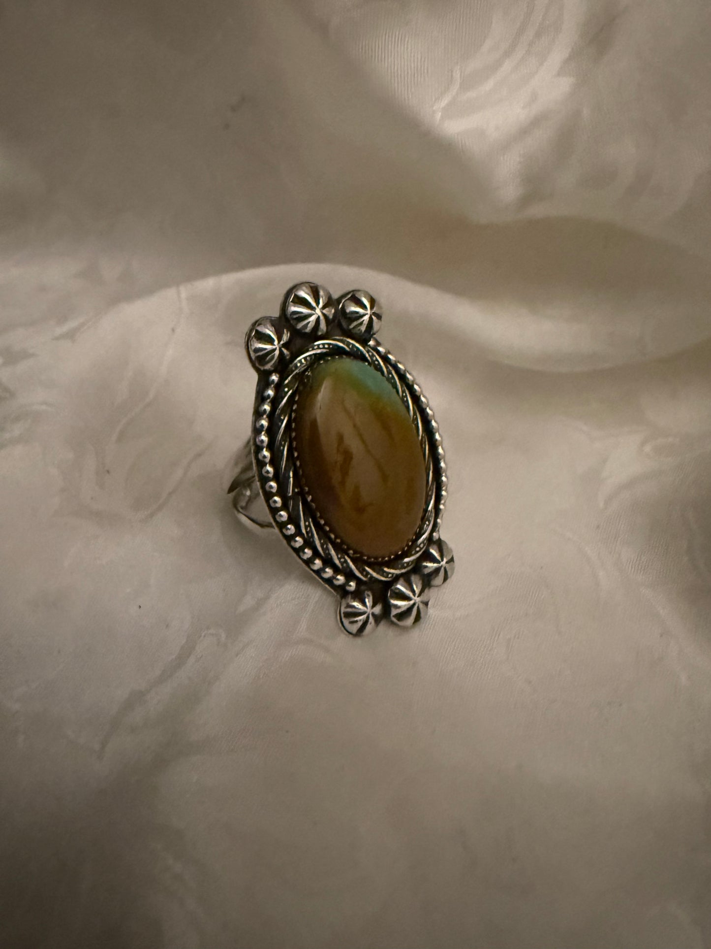 Royston Ring with Shot and Fancy Wire