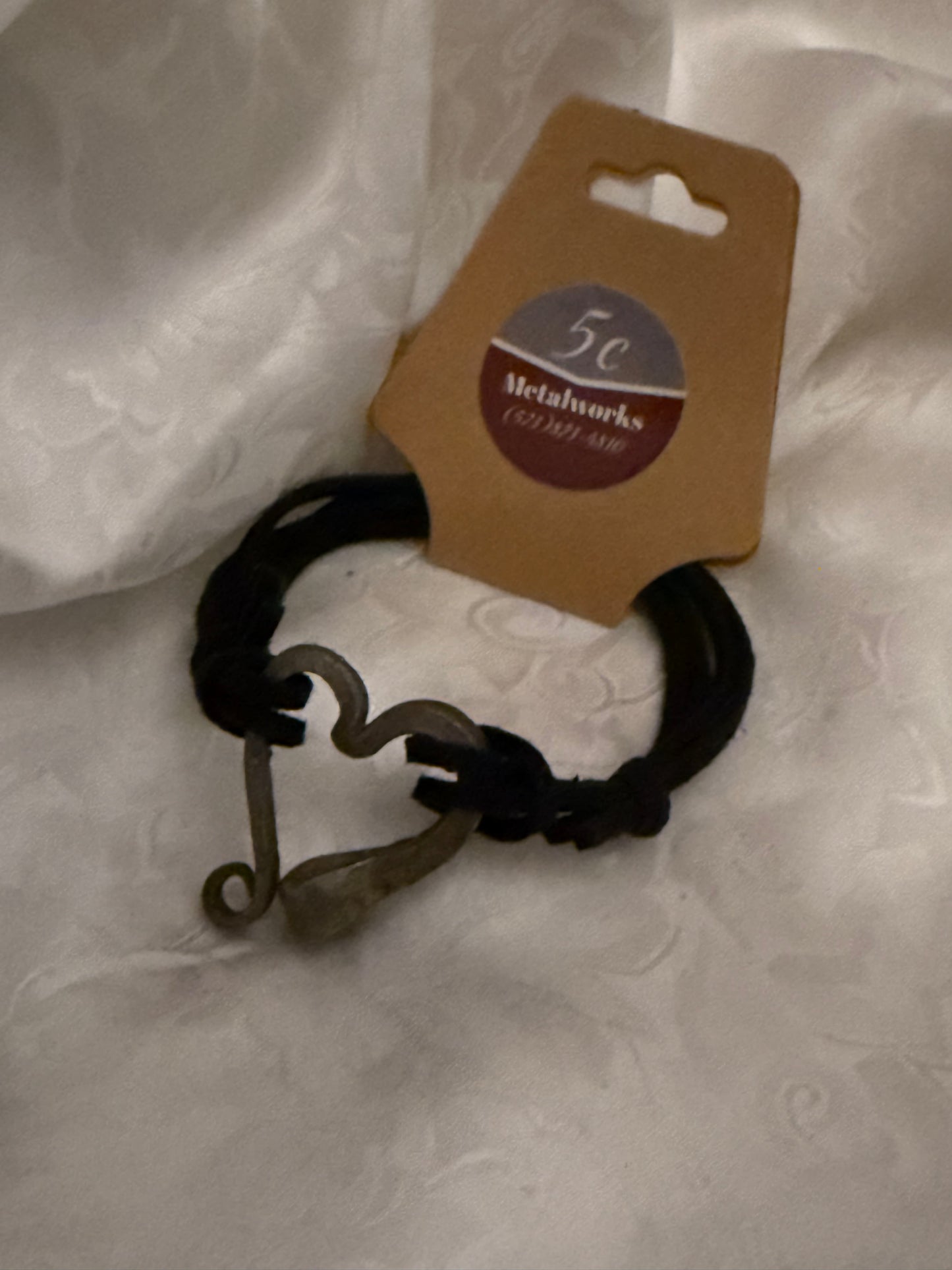 Horseshoe Nail Heart Bracelet