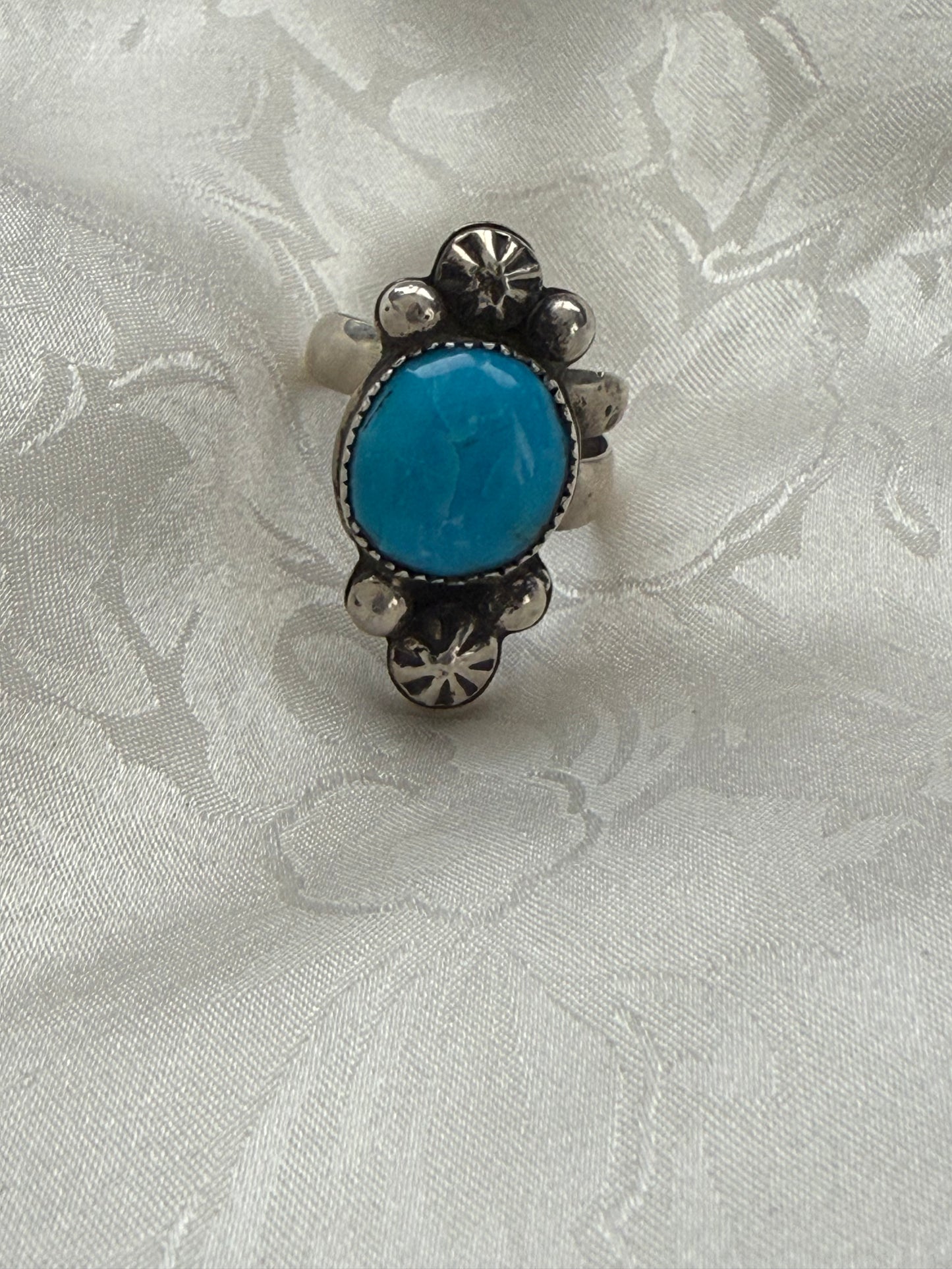 High Blue Kingman Ring—Adjustable
