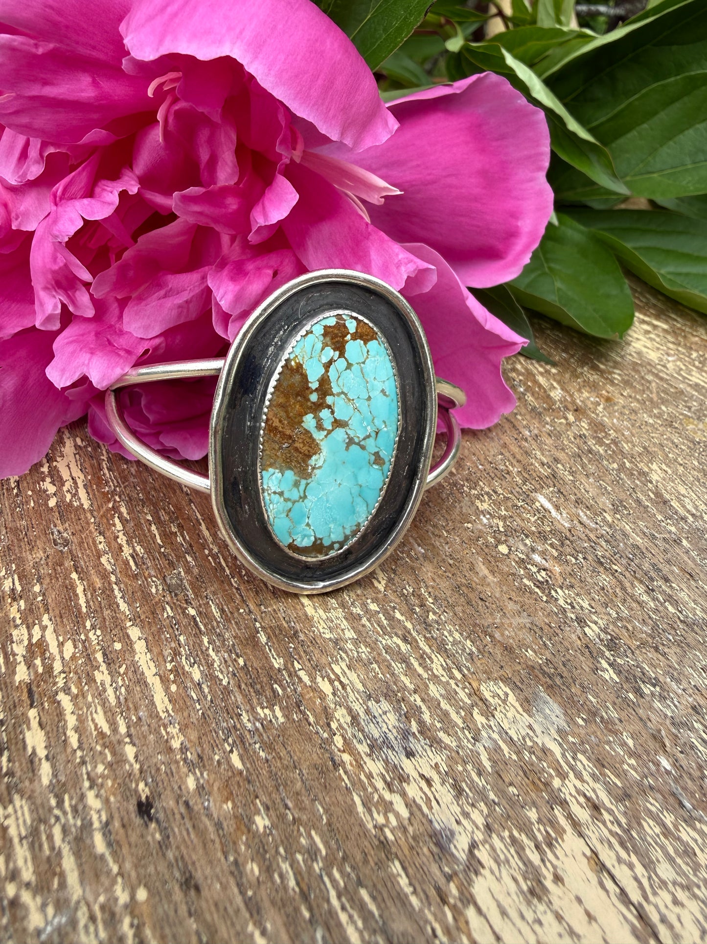 Number 8 Mine Shadowbox Cuff