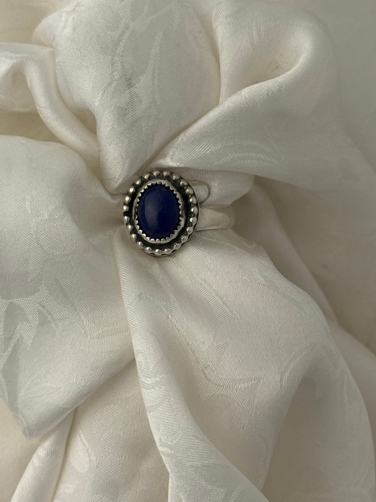 Lapis Lazuli Ring—Adjustable