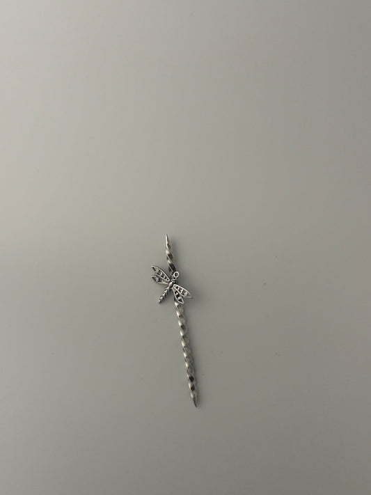 Sterling Silver Buckaroo Hat Picks – Dragonfly
